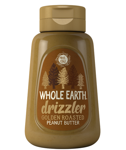 [15784] Whole Earth Peanut Butter - Drizzler Golden Roasted Super Smooth X 6 X 320g