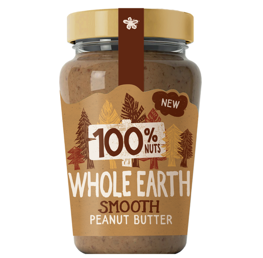 [15787] Whole Earth Peanut Butter - Original Smooth 100% X 6 X 340g