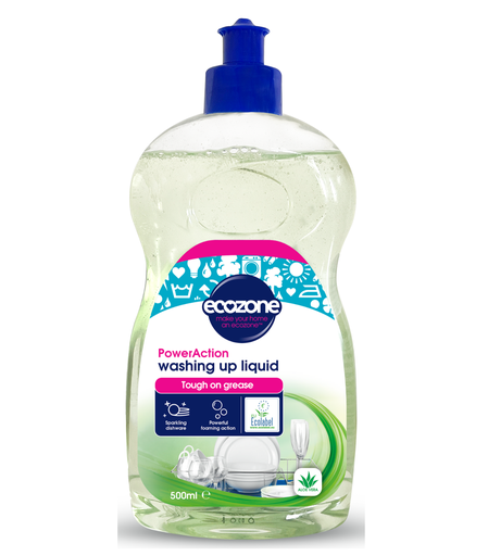 [15820] Ecozone Dishwashing Liquid - Power Action 500ml