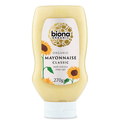 [15862] Biona Organic Mayonnaise - Squeezy Classic X 6 X 270g