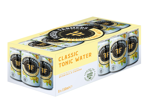 [15832] [SUPPLIER ISSUE] Foreva Farmers Tonic Water - CAN Classic X 8 X 150ml