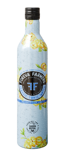 [15841] [25% OFF] Foreva Farmers Tonic Water - BOTTLE Classic Light X 12 X 500ml