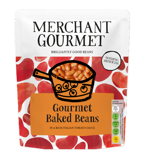 [15904] [15% OFF] Merchant Gourmet Cooked Pulses - Baked Beans X 6 X 200g