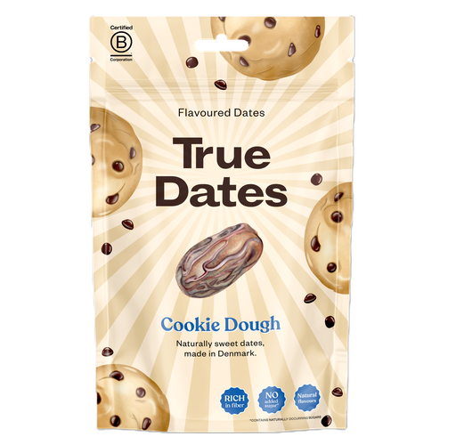 [15949] True Flavoured Dates - Cookie Dough X 12 X 100g