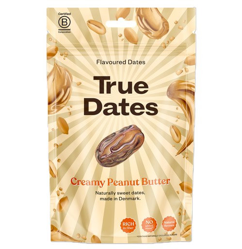 [15950] True Flavoured Dates - Creamy Peanut Butter X 12 X 100g