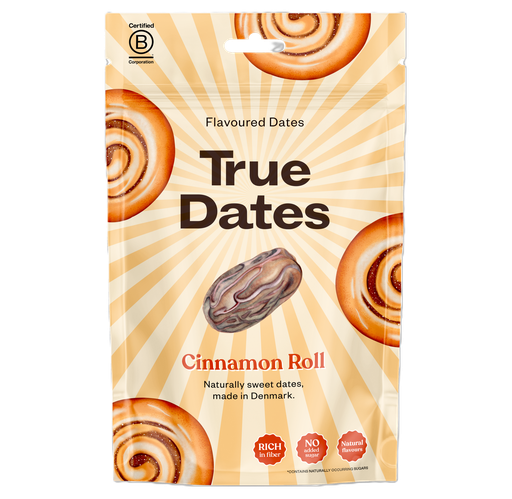 [15953] True Flavoured Dates - Cinnamon Roll X 12 X 100g
