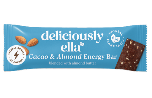 [15965] [20% OFF] Deliciously Ella Energy Bar - Cacao & Almond X 16 X 40g