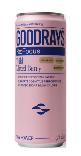 [15968] [20% OFF] Goodrays Refocus Drinks - Mixed Berry X 12 X 330ml