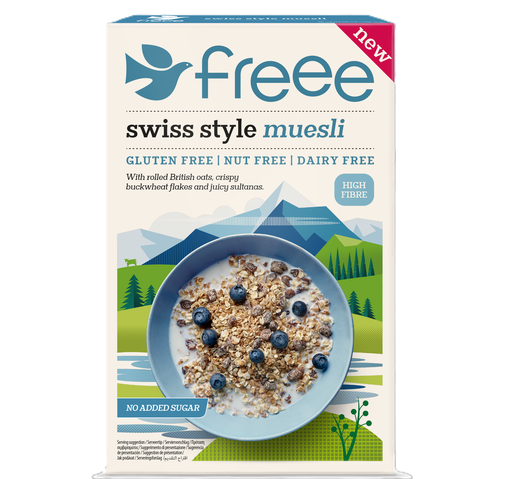 [16003] Freee Gluten Free Muesli - Swiss Style X 5 X 450g