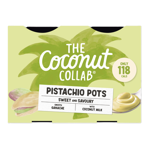 [15979] [25% OFF] The Coconut Collaborative Dessert - Pistachio Pots (4X45g) 180g