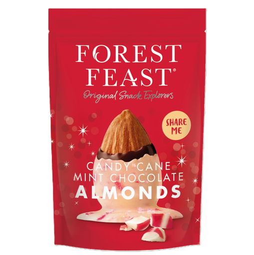 [16013] Forest Feast - Candy Cane Mint Chocolate Almonds 06175 X 6 X 270g