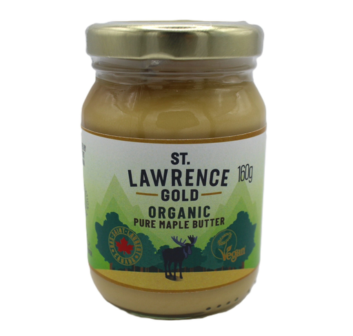 [16014] St. Lawrence Gold Maple Syrup - Organic Maple Butter X 12 X 160g