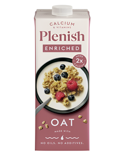 [16021] [20% OFF] Plenish Plant Based Milk - Enriched Oat X 8 X 1L