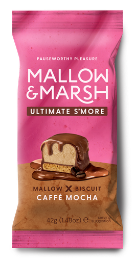 [16070] Mallow and Marsh Ultimate Smore Bar - Cafe mocha X 14 X 42g