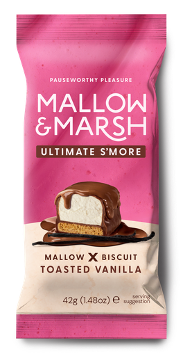 [16071] Mallow and Marsh Ultimate Smore Bar - Toasted Vanilla X 14 X 42g