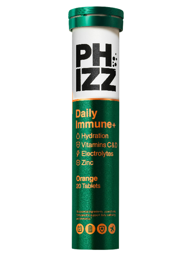 [16084] Phizz Vitamins Tablet - Daily Immune Plus Orange X 12 X (20x4.2g)