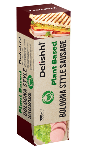 [16072] Delishh Plant based Sausages - Bologna Style 280g