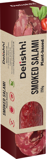 [16075] Delishh Plant based Sausages - Smoked Salami 250g