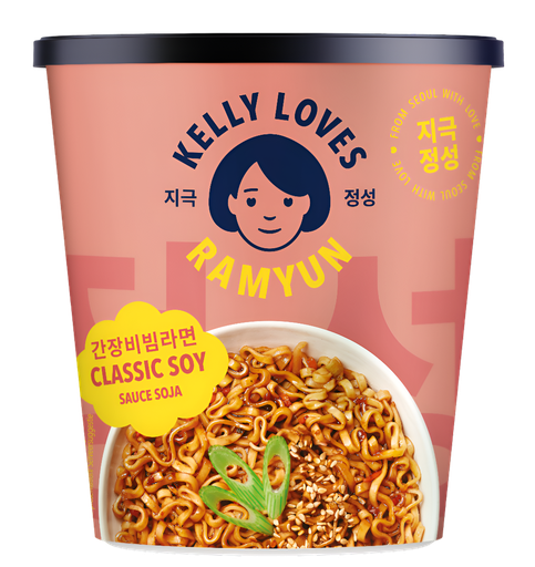 [16059] Kelly Loves Instant Noodles - Ramyun Classic Soy X 8 X 75g