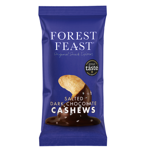 [16118] [20% OFF] Forest Feast Impulse - Salted Dark Chocolate Cashews 05805 X 12 X 40g