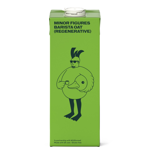 [16178] [25% OFF] Minor Figures Barista Oat Milk - Regenerative X 6 X 1L