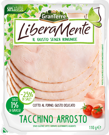 [16113] Liberamente Sliced Meat - Roasted Turkey 110g