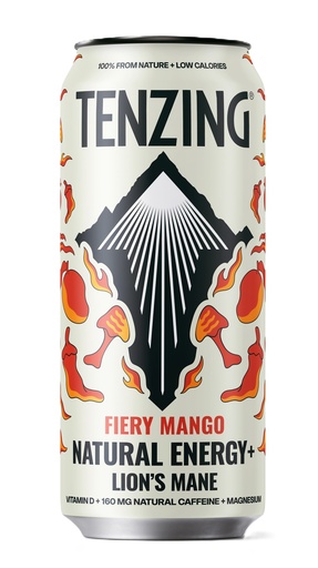 [16196] [15% OFF] Tenzing Natural Energy Drink - Fiery Mango X 12 X 500ml
