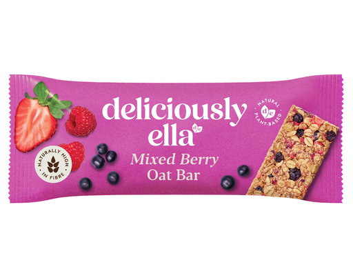 [16208] Deliciously Ella Oat Bar - Mixed Berry X 16 X 50g