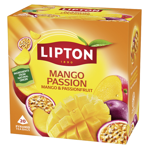 [16202] Lipton Tea - Mango Passion X 4 X 20pc