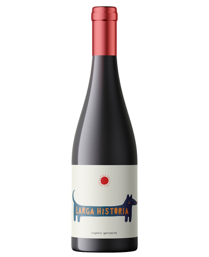 [16263] Larga Historia Organic Red Wine - Garnacha 2023 Valencia 13.50% ABV X 6 X 750ml SPAIN