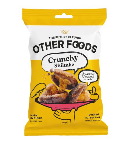 [16256] Other Foods Snacks - Crunchy Shiitake Mushrooms X 8 X 40g