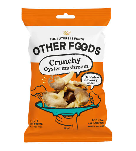 [16257] Other Foods Snacks - Crunchy Oyster Mushrooms X 8 X 40g