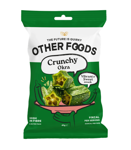 [16259] [10% OFF] Other Foods Snacks - Crunchy Ladies Fingers Okra X 8 X 40g
