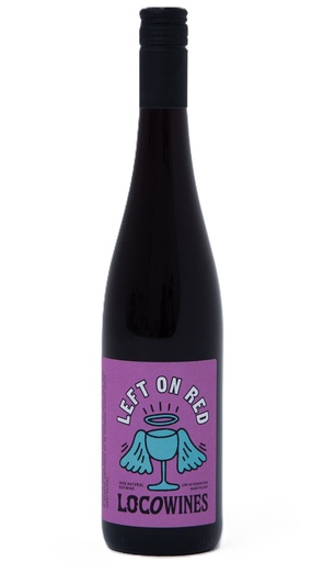 [16305] Loco Organic Red Wine - Left on Red Zweigelt Blauer Portugieser Kremstal NV 12% ABV AUSTRIA X 6 X 750ml