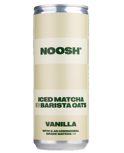 [16332] [25% OFF] Noosh Plant Based Iced Matcha Latte - Vanilla X 12 X 240ml