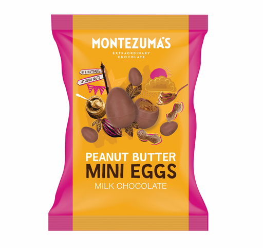 [16350] [50% OFF] [PRE ORDER] Montezumas Chocolate Easter Range - MILK Peanut Butter Mini Eggs 120g