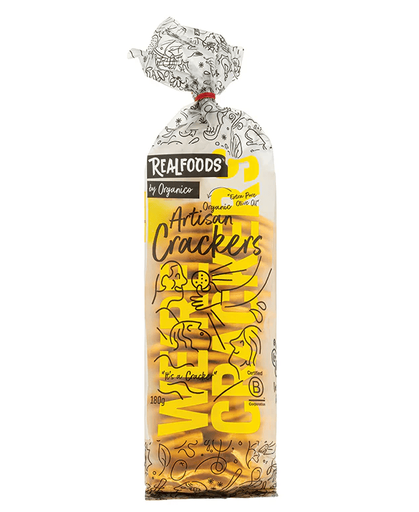 [16360] Organico Organic Crackers - Extra Virgin Olive Oil X 10 X 180g