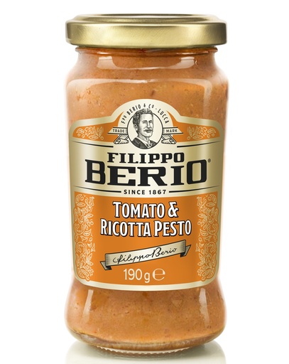 [16348] Filippo Berio Pesto - Tomato and Ricotta X 6 X 190g