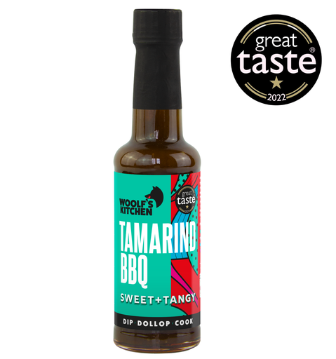 [16369] The Woolfs Kitchen Sauce - Tamarind BBQ X 6 X150ml