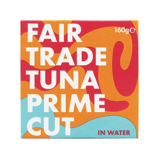 [16191] Fish 4 Ever Organic Tuna - Yellowfin in Water X 8 X 160g