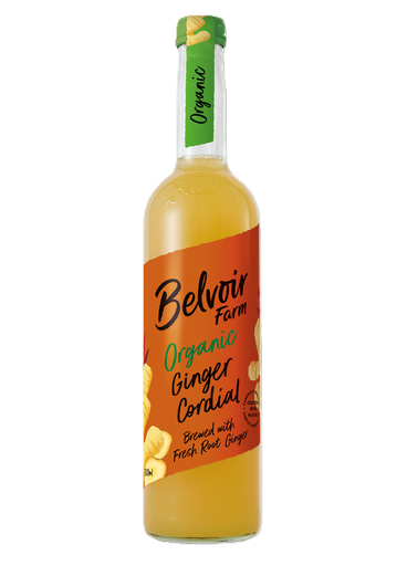 [16384] Belvoir Farm Organic Cordial - Ginger X 6 X 500ml