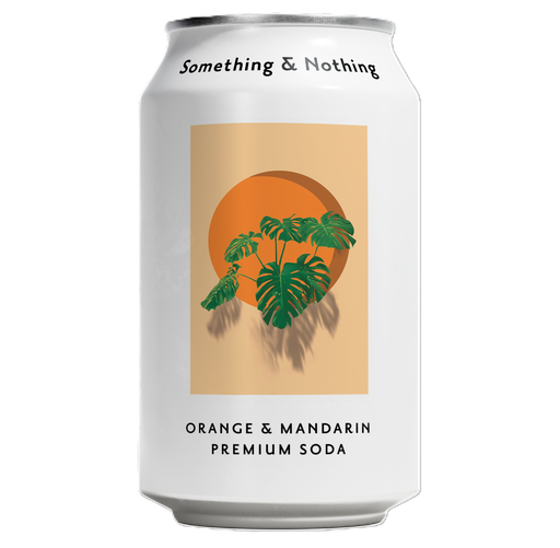 [16470] [10% OFF] Something and Nothing Soda - Orange and Mandarin X 12 X 330ml