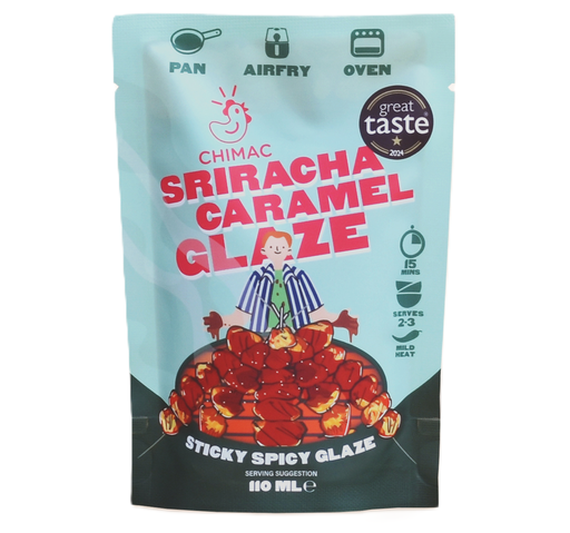 [16473] [SUPPLIER ISSUE] Chimac Korean Sauce - POUCH Glaze Sriracha Caramel 110ml