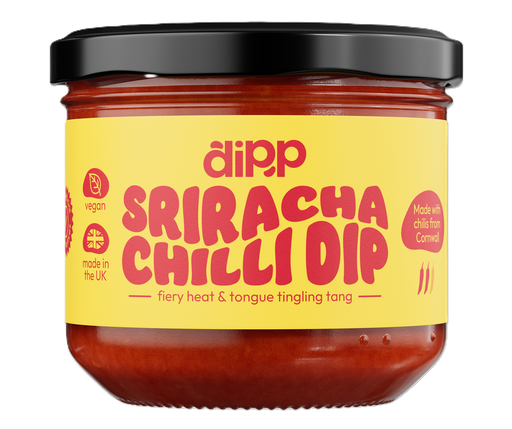 [16448] [20% OFF] Dipp Vegan Dips - Sriracha Chilli X 6 X 205g