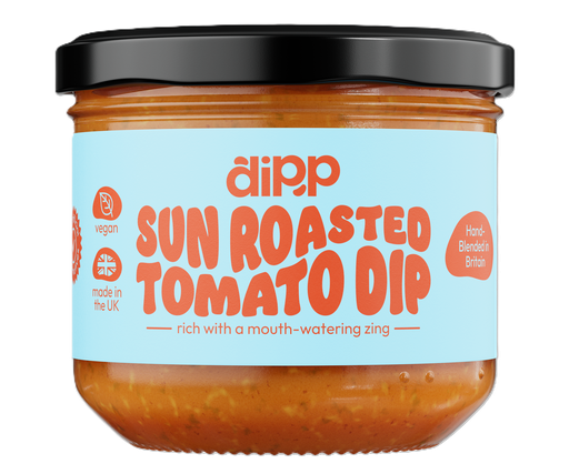 [16449] Dipp Vegan Dips - Sun Roasted Tomato X 6 X 205g