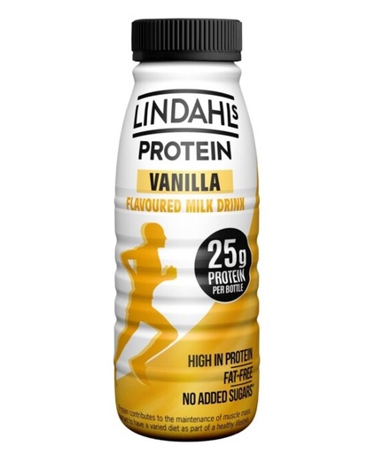 [16457] Lindahls Protein Milk Drink - Vanilla X 6 X 250ml