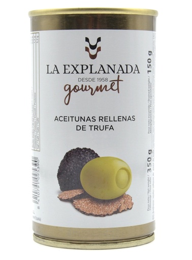 [16494] La Explanada Stuffed Olives - Truffle  X 15 X 370g