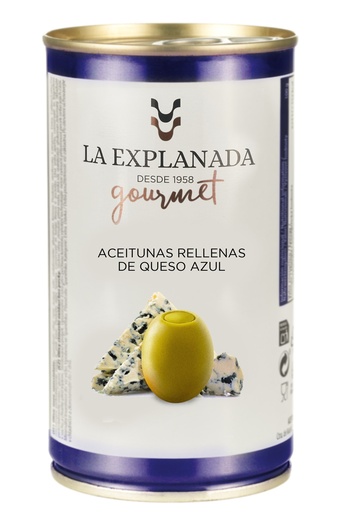 [16497] [15% OFF] La Explanada Stuffed Olives - Blue Cheese X 15 X 370g