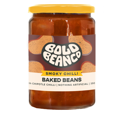 [16502] [20% OFF] Bold Bean Co Baked Beans - JAR Smoky Chilli X 6 X 390g