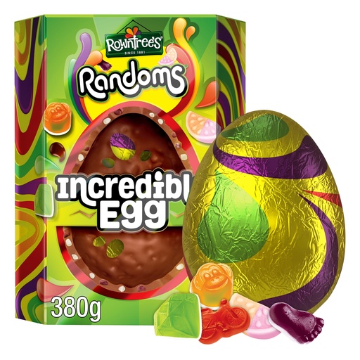 [16526] Rowntrees Chocolate Easter Range - Milk Egg Random Inclusions 380g
